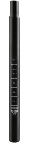 TRIWONDER Bike Seat Post 25.4mm 27.2mm 28.6mm 30.4mm 30.8mm 31.6mm Aluminum 350mm Length Alloy Saddle Pole Bike Seatpost Seat Tube Bicycle Seat Post (Black, 27.2mm)
