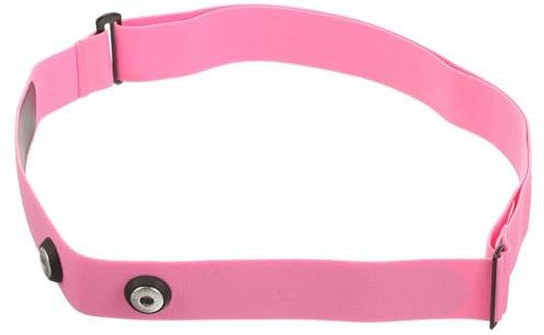 BESPORTBLE Correa de Sujeción Pecho de Nylon Rosa, Anti-desgaste y Ajustable, Adecuado para Correr y Monitor de Frecuencia Cardíaca