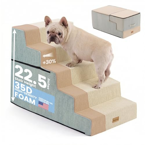 Gardner husdjur hundtrappor (beige, H: 57 cm, 5)