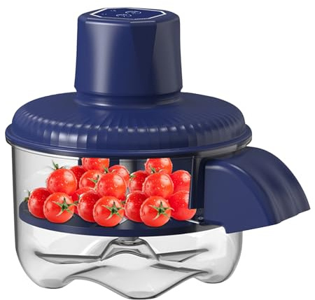 Weldphur Máquina Peladora de Uvas | Pelador Automático Multifuncional | Máquina Para Pelar Ajo - Para Cocina Comercial Ensalada Verdura Piel De Patata Tomate Alimento