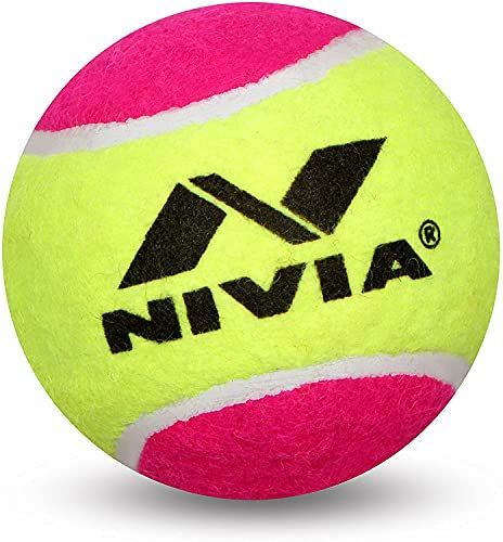 Nivia Pelota de tenis de cricket (paquete de 12 pelotas)