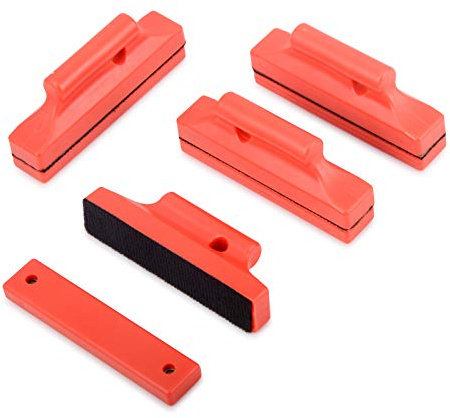 Winjun - 4 láminas magnéticas de Montaje con Cubierta para Colocar una lámina Tintada para Ventanas, Color Rojo