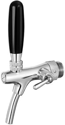 BELLEROFONTE Rubinetto Spina Ottone Cromato per Birra - Acqua