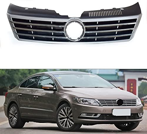 NAIRE Parrilla de Rejilla Delantera para Volkswagen VW Passat CC 2013 2014 2015 2016 2017,Radiador Parrilla Resistente Al Calor Accesorios Coches