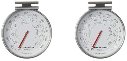 KitchenAid Adjustable Oven Temperature Gauge, 40°C to 320°C (Pack of 2)
