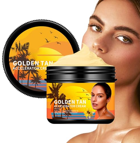 Loción autobronceadora - Autobronceador de acción con cuidado hidratante | Crema bronceadora natural para rostro y cuerpo, para mujeres y hombres