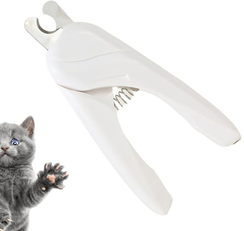 Byuexhp Ciseaux à griffes pour chats - Outil de toilettage antidérapant, efficace et ergonomique - Coupe-griffes et ciseaux à griffes pour chiots, adolescents, adultes, propriétaires d'animaux