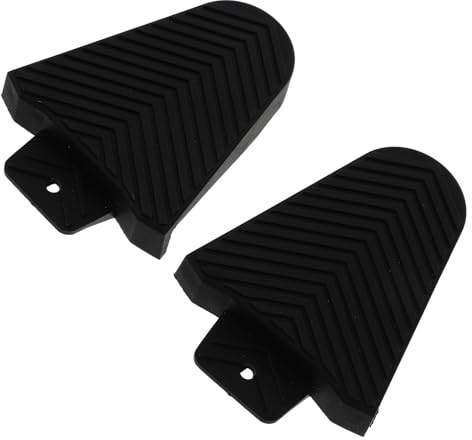 SAFIGLE Cubiertas de Goma y Proteger Pedales de Ciclismo para Calas de Bicicleta de Carretera, Protector de Calas Funda Fácil de Colocar para Zapatos de Bicicleta