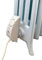 Heatpol Horizontal Electric Radiator Elelement, Column Radiators, Cast Iron, Steel, Aluminium (600W, White)