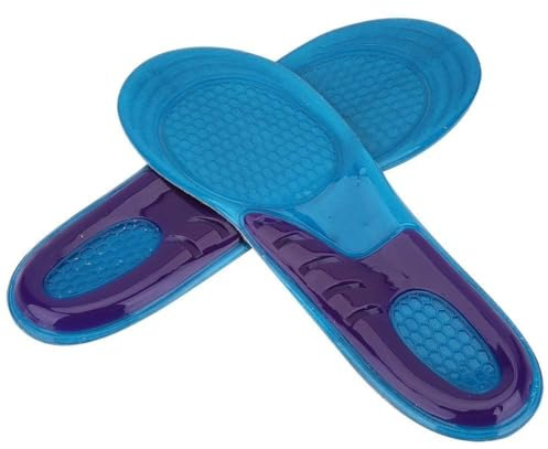 Skoinnersula, Gel-sulor Unisex Sportsulor Silikon Skokuddar Masserande Skoinlägg Anti Shock-inlägg Fotavlastning För Löpning(L 44-50)