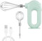 Cordless Hand Mixer,Electric Hand Mixer,Hand Mixer Electric Whisk with 4 Speeds,Storage Base,USB Rechargable Mini Egg Beater Handheld Egg Beater Electric Mixer for Kitchen Baking Cooking