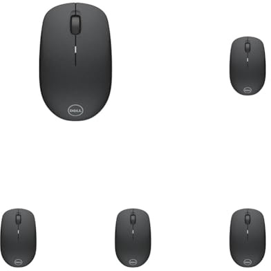 Dell Radio-fréquence Souris sans Fil WM126 (Lot de 5)