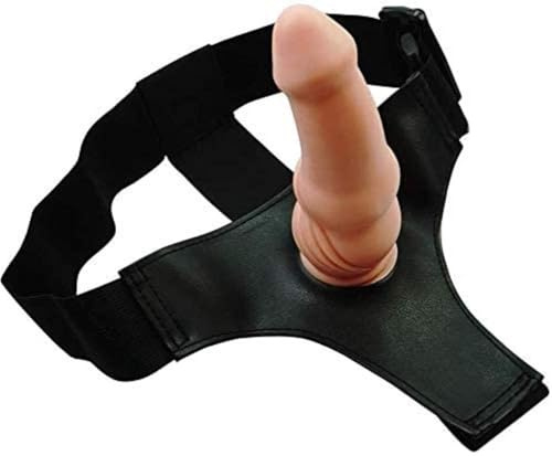CYGzeon Consolador De Lujo Con Correa, Bragas, Consolador Realista Y Tapón, Masturbador Lésbico, Juguete Sexual Ajustable Con Correa De Cuero For Mujeres, Hombres Y Parejas