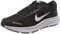 Nike Men's Air Zoom Structure 23 Trail Running Shoe, Black/White-Anthracite, 7 UK