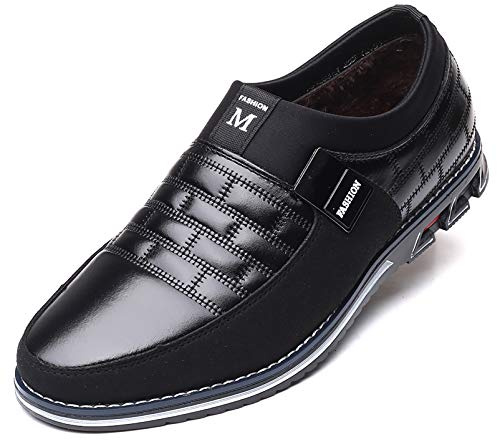 COSIDRAM Mens Casual Shoes Dress Sneakers Loafers Comfort Walking Shoes | Soft padded insole, shock absorbing outsole, slip on design for daily casual & business wear