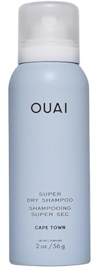 OUAI Super Dry Shampoo - Shampooing sec volumisant - Absorbe le sébum, la saleté & la transpiration - Se fond dans les cheveux sans laisser de résidus - Parfum longue tenue - Cape Town (56g)