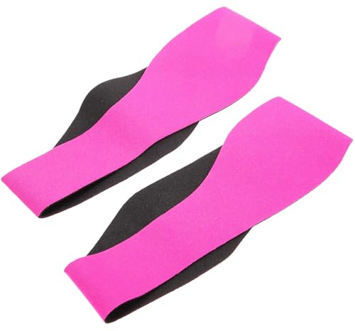 Abaodam Bandeaux De Natation Réglables en Néoprène 2 Pièces Couvre-Oreilles Respirants pour Garçon Et Filles Et Adultes Séance De Sport Bain Piscine