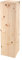DECOKTIVO Pflanzenständer Holz, Vintage Holzdeko, Blumenständer, Blumenhocker, Holzblock, Dekosäule, Blumensäule DIY, Stabil und Langlebig, 110x30x30 cm