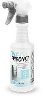 ERRECHOME FrigoNet, De-icer and Cleaner Spray for Fridges and Freezers, 250 mL Bottle