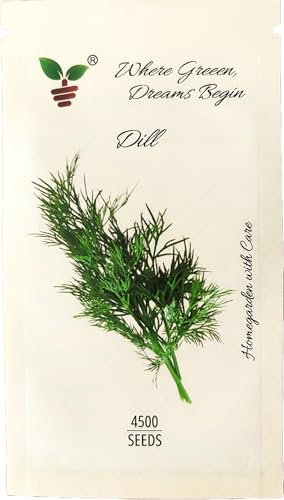 Pack of 5g, Approx. 4,500 Dill Seeds - Fresh Culinary Herb for Cooking & Medicinal Use (Dill)