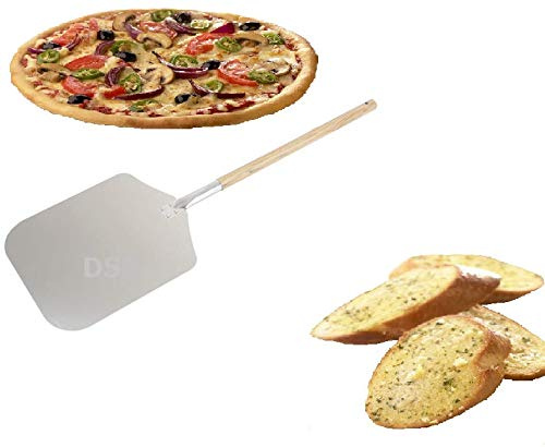 9x11x23inch Aluminium Pizza Peel Bakers Paddle Shovel for Summer BBQ Tools