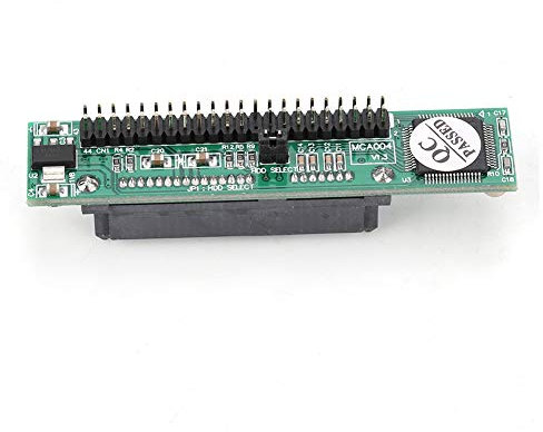 Scheda adattatore SATA da 2,5 pollici, disco rigido femmina SATA 7 + 15 pin a scheda adattatore convertitore maschio IDE 44 pin per 98SE/2000/ME/XP/VISTA/NT 4.0/LINUX, connettori