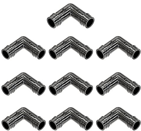 Poly Pex A Expansion Fittings F-1960 1 Inch Elbows Plastic Fittings For Pex-A Pipe In Plumbing [1 Inch Elbow] [Pack Of 10]