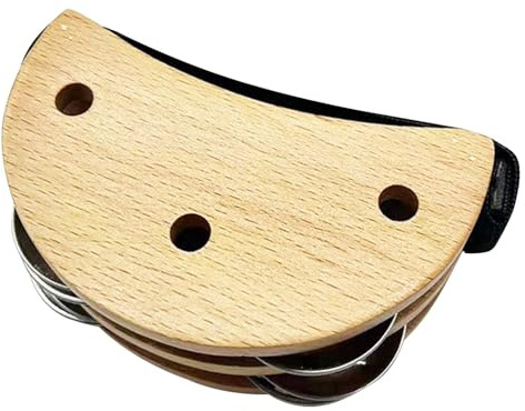 Percusión de pie, Pandereta de pies,Percusión de pandereta de pie portátil | Juego de batería de pie con correa elástica, instrumento musical, agitadores de percusión de pie para sonidos de ritmos