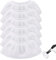 GMHLLES 6 PCS Steam Cleaner Pads for Karcher Microfibre Cloth Cover Pads Washable Steam Cleaner Mop Pads for Karcher SC2 SC3 SC4 SC5 Replaceable Hand Nozzle Accessories