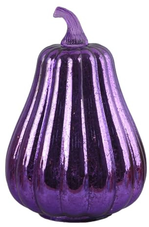 Generico Glasljus, multi-ochasion , 22 x 14,7 cm, LED-batterilampa, flamlös nattlampa, bärbar glaskonstruktion, för halloween, bröllop, kontor, lägenhet
