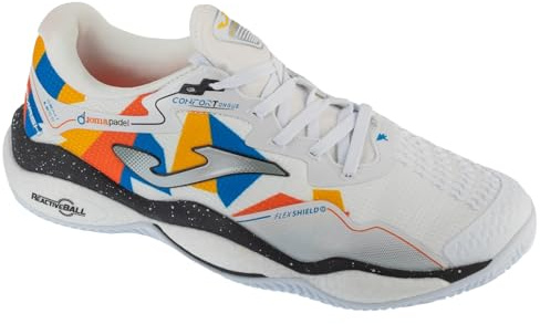 Joma Scarpe da Tennis da Uomo Smash, Bianco, 45 EU