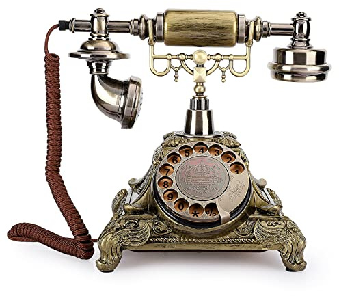 Aumotop Klassisk Skivspelares Telefon Unik Dekoration för Eleganta Vardagsrum Gjord Av Hållbart Epoxiharts