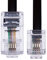 10m Da RJ11 a RJ45 Cavo Modem Ethernet Telefono Dati ADSL Toppa Condurre Banda Larga Alta Velocità BT Spina Internet 6P4C to 8P8C Piatto Estensione Cordone Compatibile con Modem, Router (Nero)