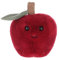Apricot Lamb Apfel Essen Plüschtiere für Kinder, weiche niedliche Kuscheltier für Baby Mädchen und Jungen, Flauschige Weihnachten Apfel Essen Rot 13 cm