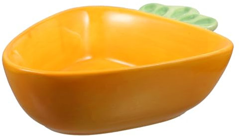 Gatuida Ciotola in Ceramica Per Snack Vassoio Per Caramelle Piatto Da Portata Decorativo Forma Di Carota Contenitore Per Alimenti Secchi Per Feste e Uso Quotidiano