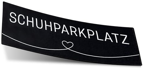 FloraVigo Schuhparkplatz Fußmatte, 100 x 35 cm Paillasson, Tapis de sol intérieur, Chaussures, Tapis antidérapant, Anti-poussière et Anti-goutte Pour entrée, Porte d'entrée, terrasse, Couloir