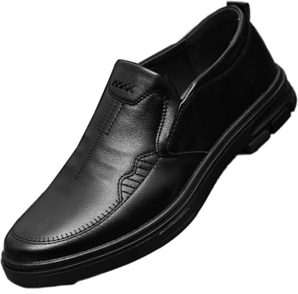 Leichtrit Soulier Homme Cuir,Chaussures De Costume Classiques,Chaussures Homme Ville Cuir,Confortables,LéGèRes,Classiques,Basses,Souple,pour Marche Bureau ExtéRieur