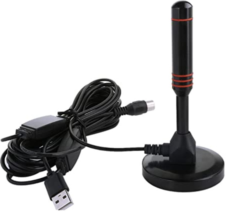 Omquot 4K 1080P Thin Light Digital TV-antenn med Stabil Mottagning för Hem och Resor 16,4 Fot