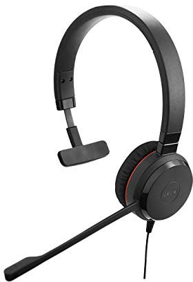 Evolve 20SE MS Mono Auriculares Diadema Negro