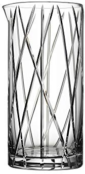 Orrefors City Mixing Glass with bar Spoon, Clear