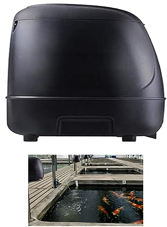 AFGSsm 10L Pond feeder, Fish feeder, Distributeur nourriture poisson bassin exterieur, Distributeur de nourriture pour poisson