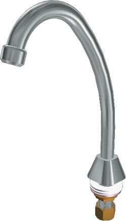 Bec Fixe de Robinet Commande Non - Manuelle 130x245x1/2 mm