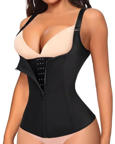 DKDDSSS Korsett Damen Waist Trainer, Unterbrust Korsett, Figurformer Shapewear, Taillenformer, Body Shaperwear für Fitness Hochzeiten Cosplay