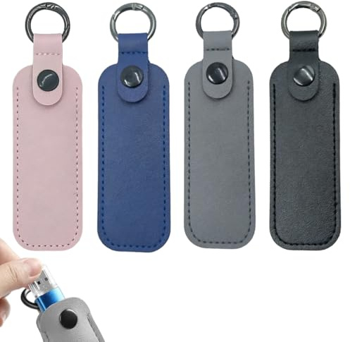 GXGM 4 Pièces étui de Support de Clé USB en Matériau Souple, Organisateur Universel d'accessoires électroniques, Organisateur de Support de Clé USB Portable(4 Couleurs)