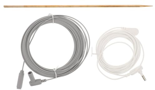 ibasenice 1 jeu de tiges de mise à la terre en cuivre pour la mise à la ter | Système de mise à la terre portable : compatible avec les tapis de mise à la terre, les draps, les couvertures, les taies d’o