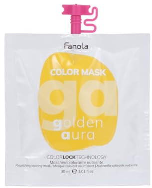 Fanola GOLDEN AURA hårfärgningsmask 30 ml