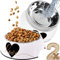 NE&NO® Futternapf 2er Set für Große Hunde [Unique Design] | Rutschfester Fressnapf | Hundenapf (Gr.: L / 700 ml) | Wassernapf | Dog Bowl
