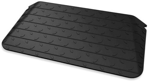BESEA 3 Inch Rise Threshold Ramp Anti-Slip Wheelchair Ramp Rubber Curb Ramp for Home Doorways 3 Feet Long 5500lbs Load Capacity(Anti-Slip Design)