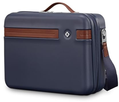 Samsonite Unisex Virtuosa Hardside Train Case, Navy, One Size, Virtuosa Collection