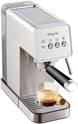 Ollygrin Máquina de café espresso con tanque de agua